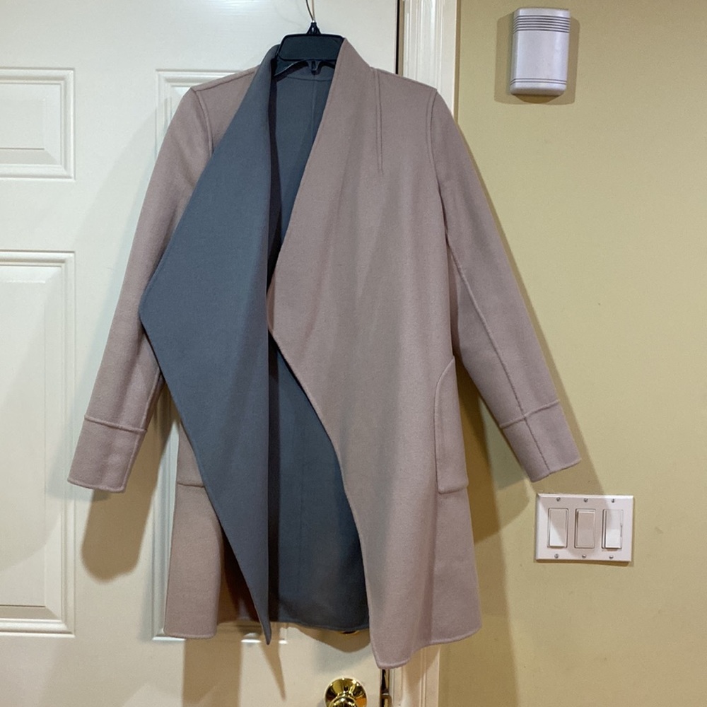 Ted Baker reversible coat wool cashmere